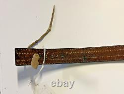 Antique Original Native American Indian Beaded Belt 29 Handmade 1880s-1900s