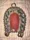 Antique Victorian Native American Beaded Miniature Pitcher Frame