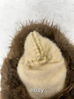 Antique moccasins handmade beaded leather Northwest Native American original