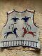 Antique old Sioux Fully Beaded Sioux Pictographic Vest. C. 1890s