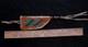 Atq NA Glass Beaded Apache Knife/Awl Sheath 1800s Sinew Sewn Full Provenance