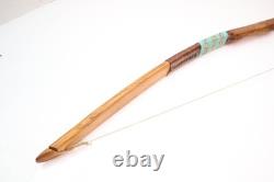 Atq NATIVE AMERICAN INDIAN HAND CRAFTED Beaded BOW AND ARROW W QUIVER