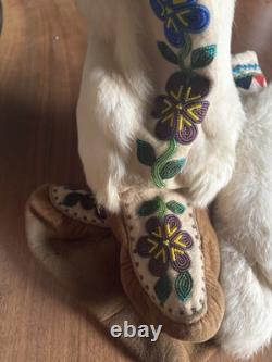 Authentic Beaded Indigenous Moccasins