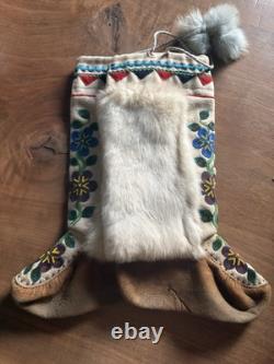 Authentic Beaded Indigenous Moccasins
