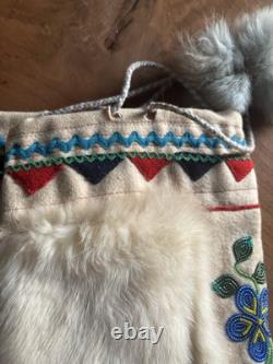 Authentic Beaded Indigenous Moccasins