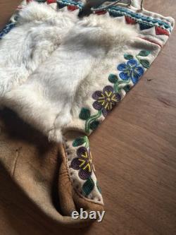 Authentic Beaded Indigenous Moccasins