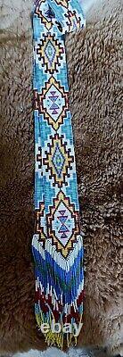 Awesome Vintage Native American Navajo Sash Beaded Handmade Regalia Nice