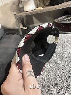 Beaded Native Pride Hat Cap Beads Native American Made Beadwork