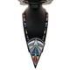 Beaded Necklace Native American Geometric Pendant Pow Wow Dance Beads Handmade