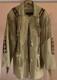 Beaded and Fringed Men's Leather Coat with Native American Motif by 3B West