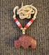 BeadedSacred Catlinite NecklaceNative AmericanLakotaBuffaloBisonSpiritual