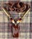 BeadedSacred Catlinite NecklaceNative AmericanLakotaSpiritualBuffaloBison