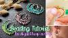Beading Tutorial 8 How To Bead Neomi Hoop Earrings Colorful Summer Diy Jewelry