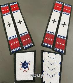 Beads Work/Strips for Native American Coat Jacket War Shirt & Pants