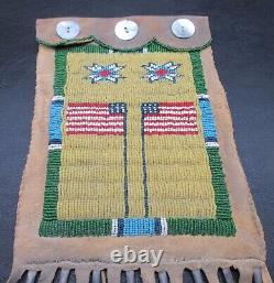 Beautiful Native American Indian Beaded Bag