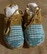 Beautiful Native American Lakota Sioux Beaded Women's Moccasins