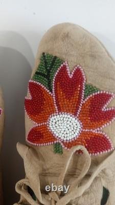 C. 1920 Shoshone Beaded Moccasins Forrest Fenn Collection