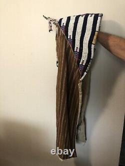 Ca1880 NATIVE AMERICAN CHEYENNE INDIAN BEADED SOFT TOP CRADLE