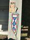 Certified Native American Rosebud SignedSioux Indians Leather Beaded KnifeSheath