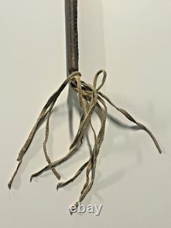 Coup Stick Original Native American Indian Beaded Hide Wood 29 Late 1800s