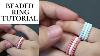 Craft A Gorgeous Beaded Ring With This Tutorial Handmade Seed Bead Ring Diy Beaded Tutorial