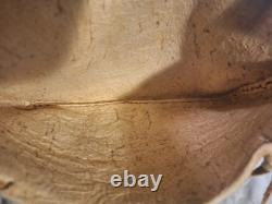 Crow Beaded Smoked Brain Tanned Buckskin Sewing Bag