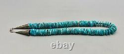 Disc Bead Style Turquoise Necklace