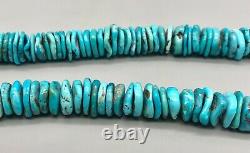 Disc Bead Style Turquoise Necklace