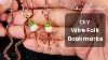 Diy Wire And Bead Charms How To Make Bookmarks Wire Folk Bookmarks Easy Wire Jewelry Tutorial
