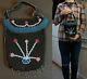 Early 1900 Native American Plains Crow Flathead Contour Beaded Bag