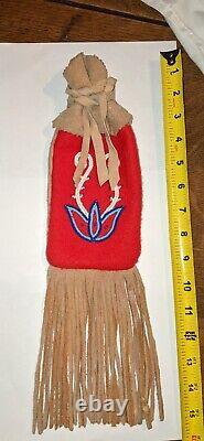Fantastic Native American Beaded Pouch