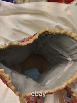 First Peoples Native American High Top Beaded Moccasins Cree Or Ojibwe