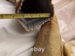 First Peoples Native American High Top Beaded Moccasins Cree Or Ojibwe