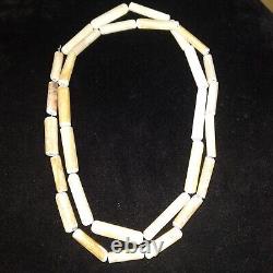 Genuine Native American Artifact Stone Bead Necklace 28