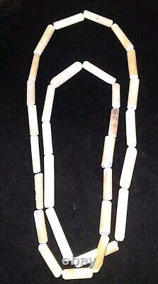 Genuine Native American Artifact Stone Bead Necklace 28