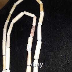 Genuine Native American Artifact Stone Bead Necklace 28