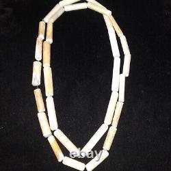 Genuine Native American Artifact Stone Bead Necklace 28