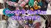 Goodwill Bluebox 5 Pound Mystery Jewelry Box 925 Sterling Vintage Jewelry Jewelry Unboxing Gems