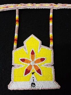 Hand Crafted 4 Piece Beaded Star Design Native American Indian Dance Set
