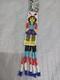 Handcrafted Native American Beaded Necklace Loom-woven Mandala & Arrows 15