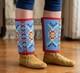 Handmade Beaded Leather Leggings For Woman for Powwow (Duty paid)