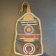 Handmade Beaded Native American US Roll-Up Bag with Traditional Patterns