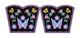Handmade Beaded Wool Leggings For Powwow Woman