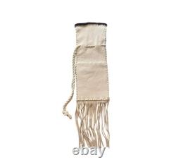 Handmade Lakota Sioux Western Native American Beaded Tobacco bag Hide Pipe bag