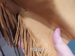 Handmade Leather Seashell and Beaded American Dress