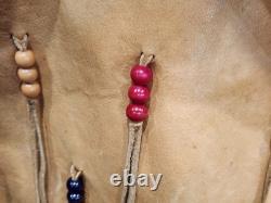 Handmade Leather Seashell and Beaded American Dress