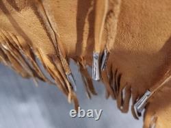 Handmade Leather Seashell and Beaded American Dress