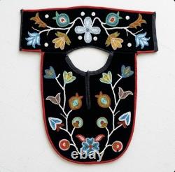 Handmade Ojibwe Beaded Yoke Collar Native American Powwow Regalia Women YK524