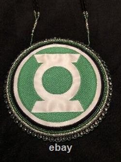 Handmade native American beaded medallion