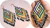 How To Make Native American Style Earring Easy To Make Earring Beading Tutorial